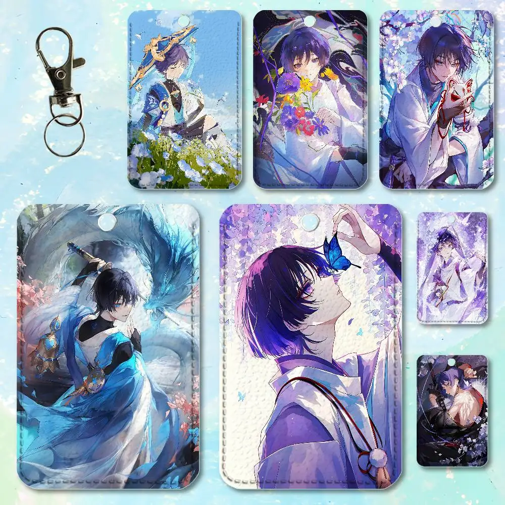 Game G-Genshin Impact Wanderer Cute Cartoon Card Keychain Anime Fashion Pendant Bag ID Door Card Case Bus Card
Game G-Genshin Impact Wanderer Cute Cartoon Card Keychain Anime Fashion Pendant Bag ID Door Card Case Bus Card