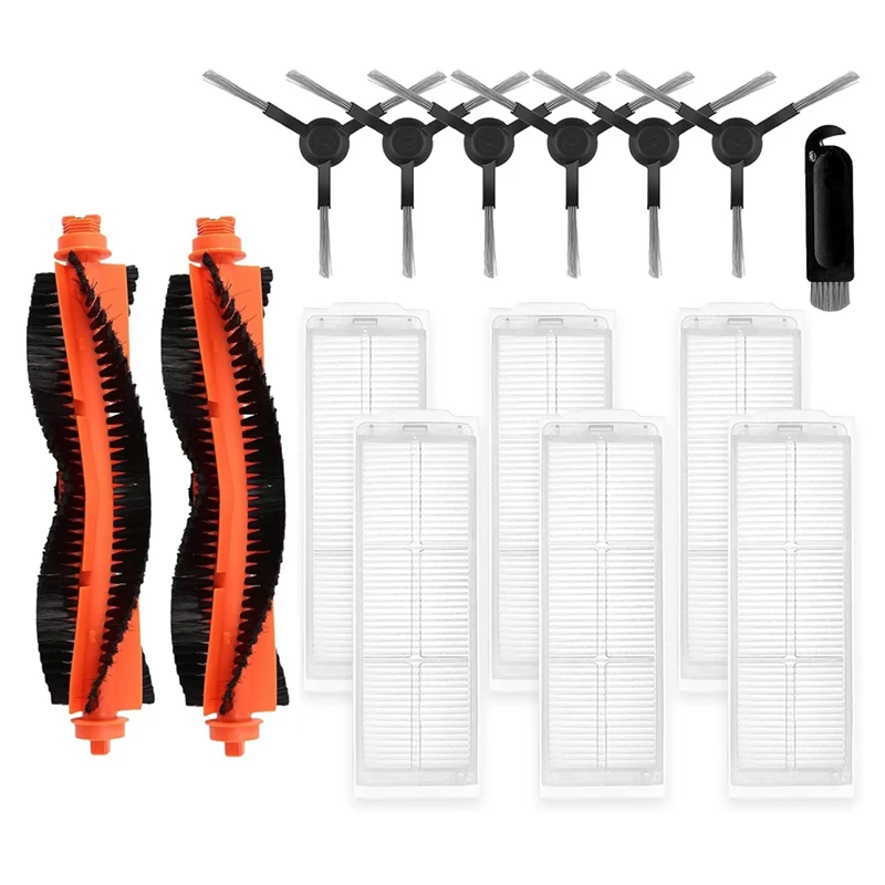 1Set Parts Accessories Fit For WYZE Robot Vacuum Cleaner WVCR200S Accessories, Main Side Brush Hepa Filter Replacement Parts Kit
1Set Parts Accessories Fit For WYZE Robot Vacuum Cleaner WVCR200S Accessories, Main Side Brush Hepa Filter Replacement Parts Kit