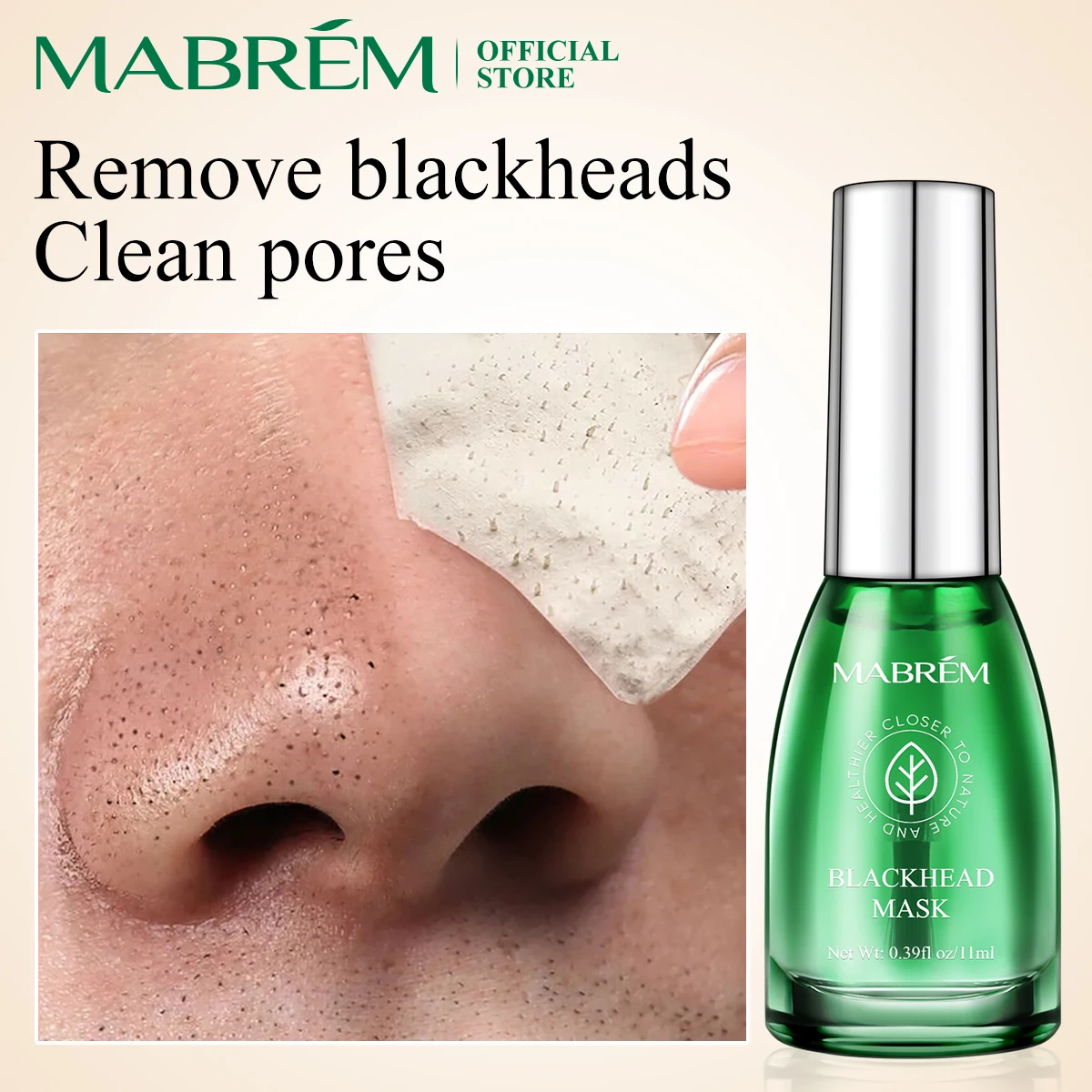 MABREM Nasal Blackhead Removal Mask Gentle Pore Cleansing Skin Rejuvenation Whitening T-zone Care Face Care
MABREM Nasal Blackhead Removal Mask Gentle Pore Cleansing Skin Rejuvenation Whitening T-zone Care Face Care