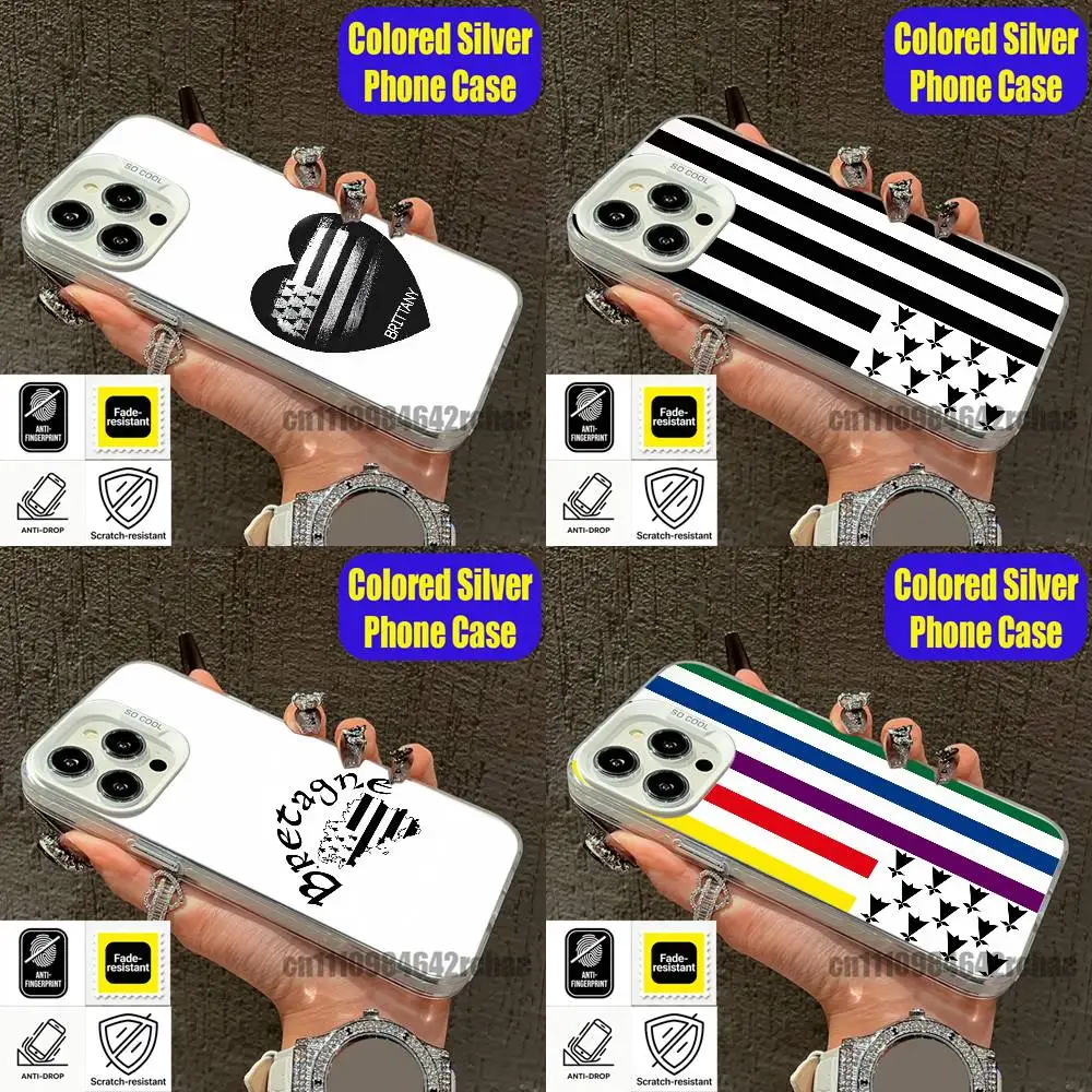 For Bretagne Brittany France Region Flag Phone Case iPhone 14,16,12,15,13,17,11,E,Pro,Max,Plus,Air,Mini Color Silver Shell
For Bretagne Brittany France Region Flag Phone Case iPhone 14,16,12,15,13,17,11,E,Pro,Max,Plus,Air,Mini Color Silver Shell
