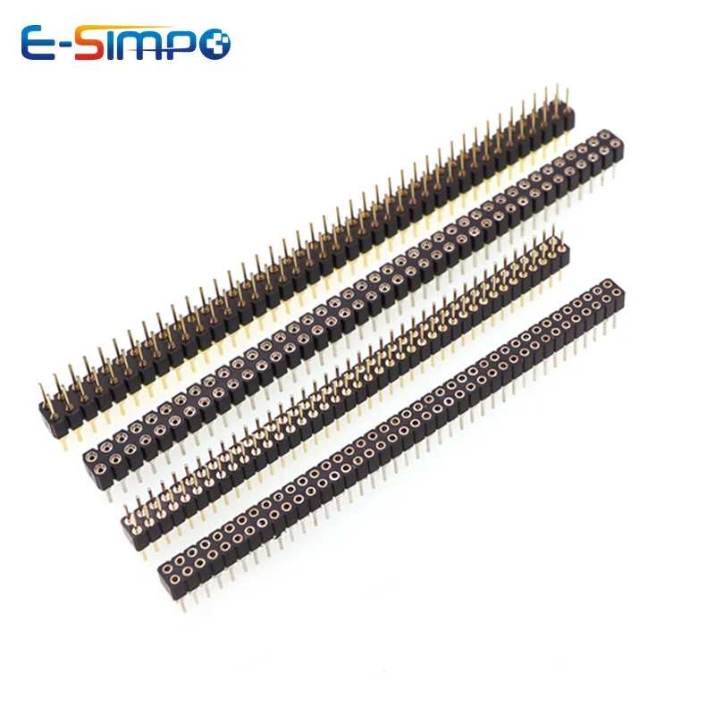 10pcs 2.0mm/2.54mm Pitch 1/2x40Pin Single/Double RowCrystal IC Socket Hole Round Male Female Pin Header Connector
10pcs 2.0mm/2.54mm Pitch 1/2x40Pin Single/Double RowCrystal IC Socket Hole Round Male Female Pin Header Connector
