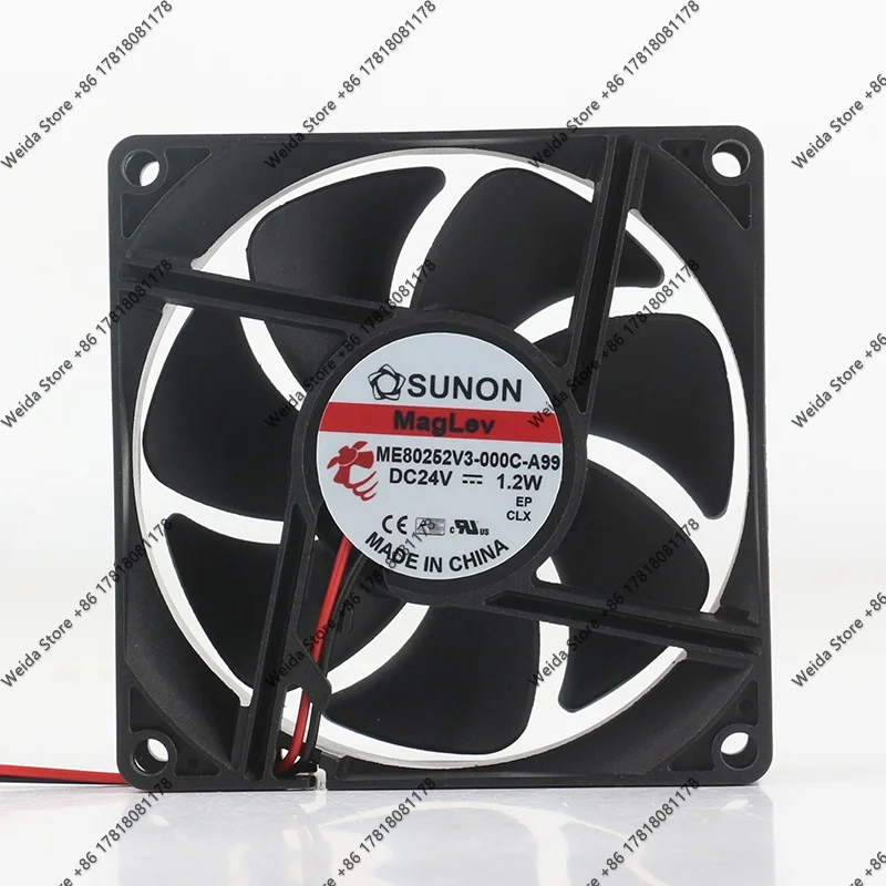 ME80252V3-000C-A99 - Genuine SUNON Precision 8025 24V 1.2W Low Noise Heat Dissipation Fan
ME80252V3-000C-A99 - Genuine SUNON Precision 8025 24V 1.2W Low Noise Heat Dissipation Fan