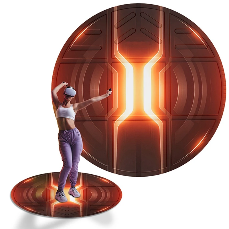 Foldable VR Mat For Meta Quest 3/Vision Pro, Round Anti Fatigue Large Mat, Anti-Slip And Comfortable Floor Mat
Foldable VR Mat For Meta Quest 3/Vision Pro, Round Anti Fatigue Large Mat, Anti-Slip And Comfortable Floor Mat