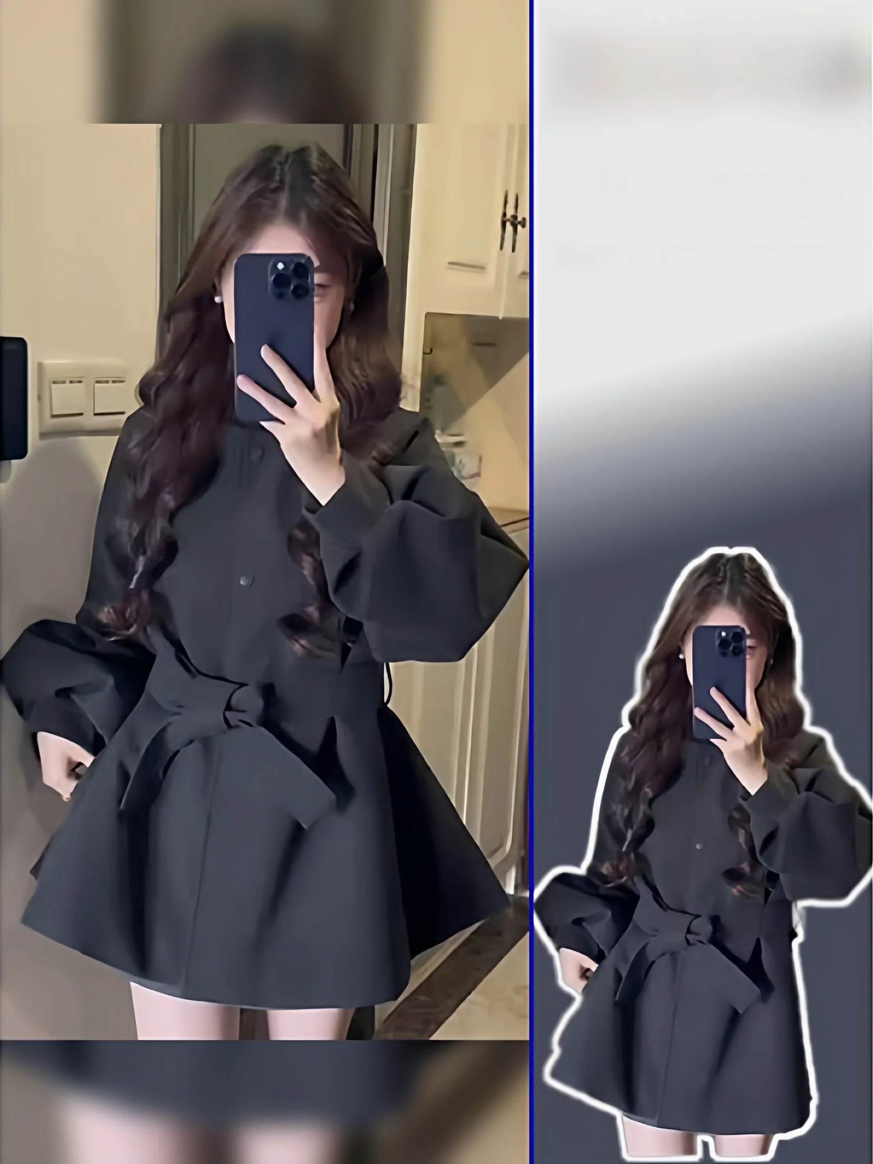 Весенне-осеннее теплое шерстяное пальто с рукавами-фонариками, приталенное, средней длины, премиум-класса, женская модная верхняя одежда
Весенне-осеннее теплое шерстяное пальто с рукавами-фонариками, приталенное, средней длины, премиум-класса, женская модная верхняя одежда