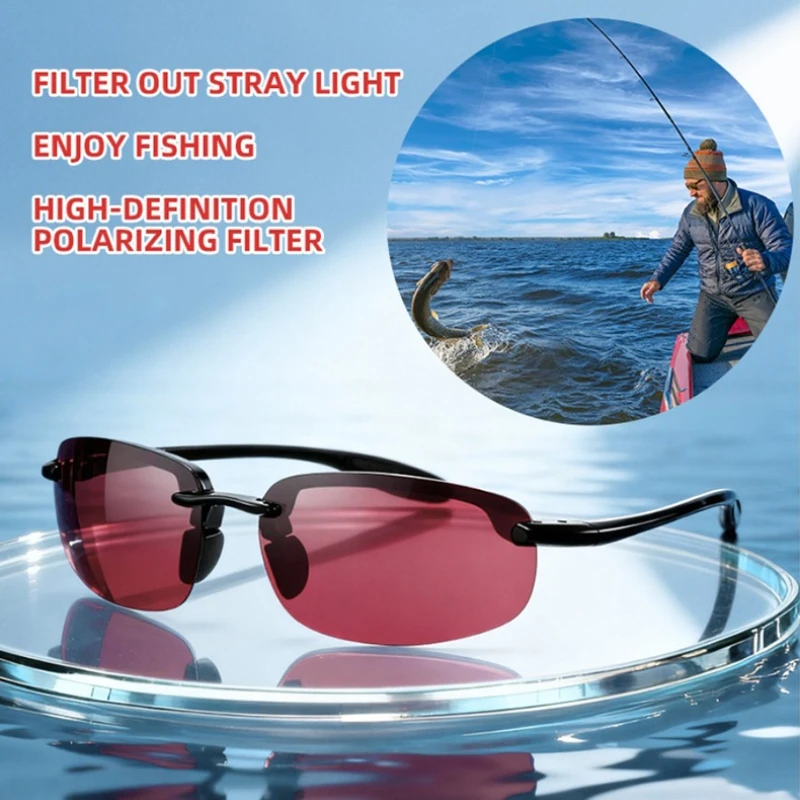 Vintage Polaroid Sunglasses for Men Women Sports Rimless TR90 Frame Sun Glasses for Outdoor Fishing Driving Ultra Light Eyewear
Vintage Polaroid Sunglasses for Men Women Sports Rimless TR90 Frame Sun Glasses for Outdoor Fishing Driving Ultra Light Eyewear