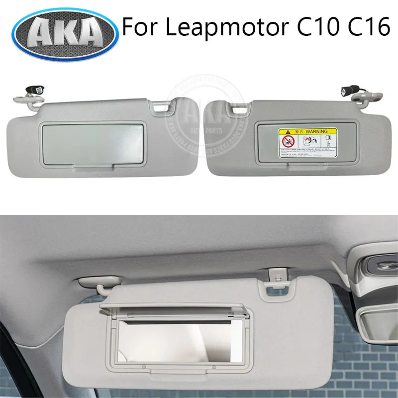Car Front Left Right Sun Visor Auto Sunvisor Sun Shield With Glass Mirror With Light Side Sun Visor For Leapmotor C10 C16
Car Front Left Right Sun Visor Auto Sunvisor Sun Shield With Glass Mirror With Light Side Sun Visor For Leapmotor C10 C16