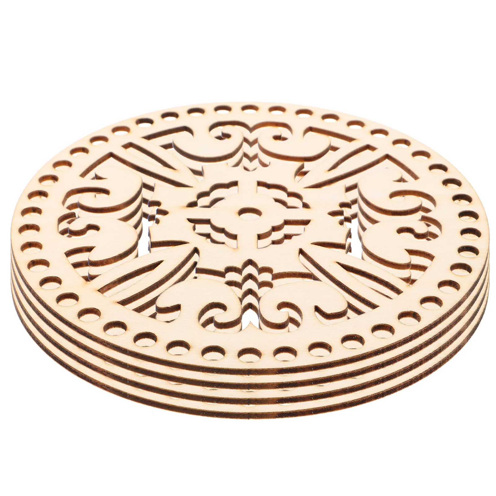 4pcs Wooden Crochet Basket Base Unfinished Round Bottom For Diy Knitting Crafts Bag Making Weaving Base Board Blank Craft
4pcs Wooden Crochet Basket Base Unfinished Round Bottom For Diy Knitting Crafts Bag Making Weaving Base Board Blank Craft