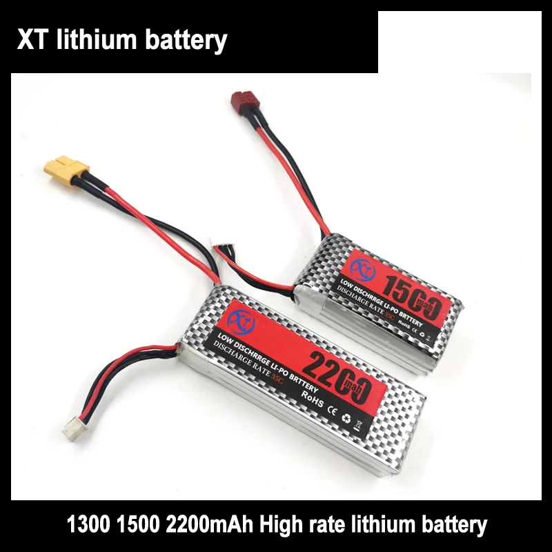 Xt Lipo аккумулятор 11,1 В 1300/1500/2200 мАч 3s 35c Xt60 Разъем T для радиоуправляемого квадрокоптера дрона вертолета автомобиля самолета
Xt Lipo аккумулятор 11,1 В 1300/1500/2200 мАч 3s 35c Xt60 Разъем T для радиоуправляемого квадрокоптера дрона вертолета автомобиля самолета