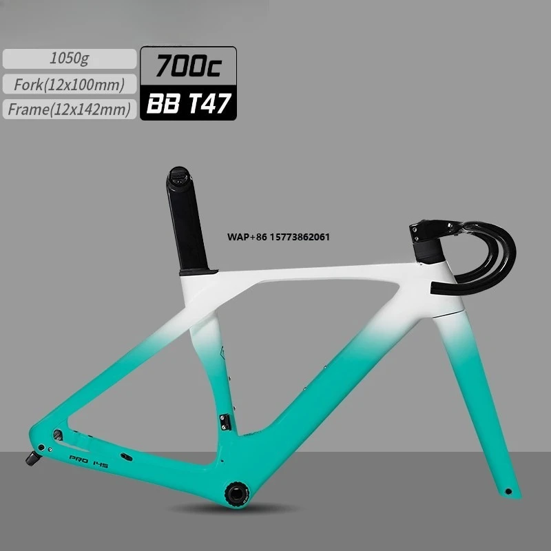 Road Bike Frame Carbon Fiber 2025 NEW Disc Brake 700C*32C Di2 Fully Hidden Line T47 Light Weight Race Road Bicycle Frameset
Road Bike Frame Carbon Fiber 2025 NEW Disc Brake 700C*32C Di2 Fully Hidden Line T47 Light Weight Race Road Bicycle Frameset