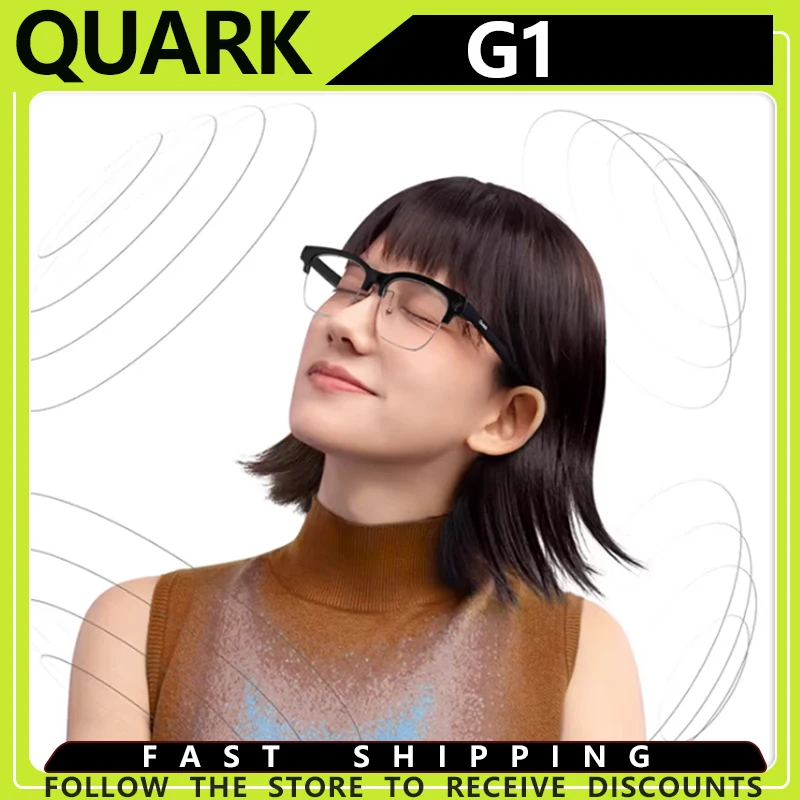 Умные очки Quark G1 с HD-камерой, функциями ИИ: перевод в реальном времени и помощник, запись спортивных данных и сменный аккумулятор
Умные очки Quark G1 с HD-камерой, функциями ИИ: перевод в реальном времени и помощник, запись спортивных данных и сменный аккумулятор