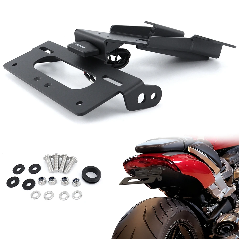 Motorcycle Rear Tail Tidy License Plate Holder Bracket Fender Eliminator Rocket 3 R/GT 2020 2021 2022 2023 2024 2025 For Triumph
Motorcycle Rear Tail Tidy License Plate Holder Bracket Fender Eliminator Rocket 3 R/GT 2020 2021 2022 2023 2024 2025 For Triumph