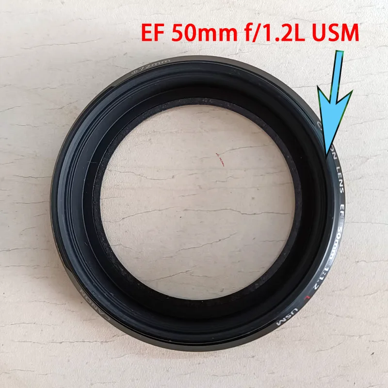 Новые запасные части для винтового кольца переднего фильтра для объектива Canon EF 50 мм f/1,2L USM
Новые запасные части для винтового кольца переднего фильтра для объектива Canon EF 50 мм f/1,2L USM