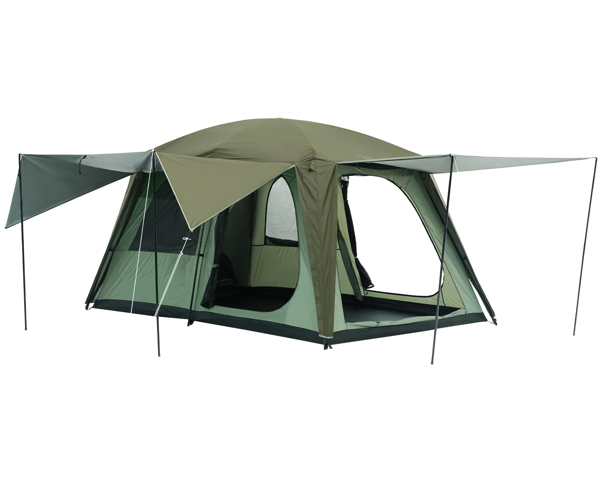 Double Layer Waterproof Portable Glamping Tent Large Family Cabin Tent for Outdoor Camping Hiking Backpacking
Double Layer Waterproof Portable Glamping Tent Large Family Cabin Tent for Outdoor Camping Hiking Backpacking