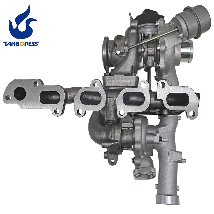Bi turbo for Transporter R2S KP35 + K04 10009700098 03L145701G engine CFCA twin turbo
Bi turbo for Transporter R2S KP35 + K04 10009700098 03L145701G engine CFCA twin turbo