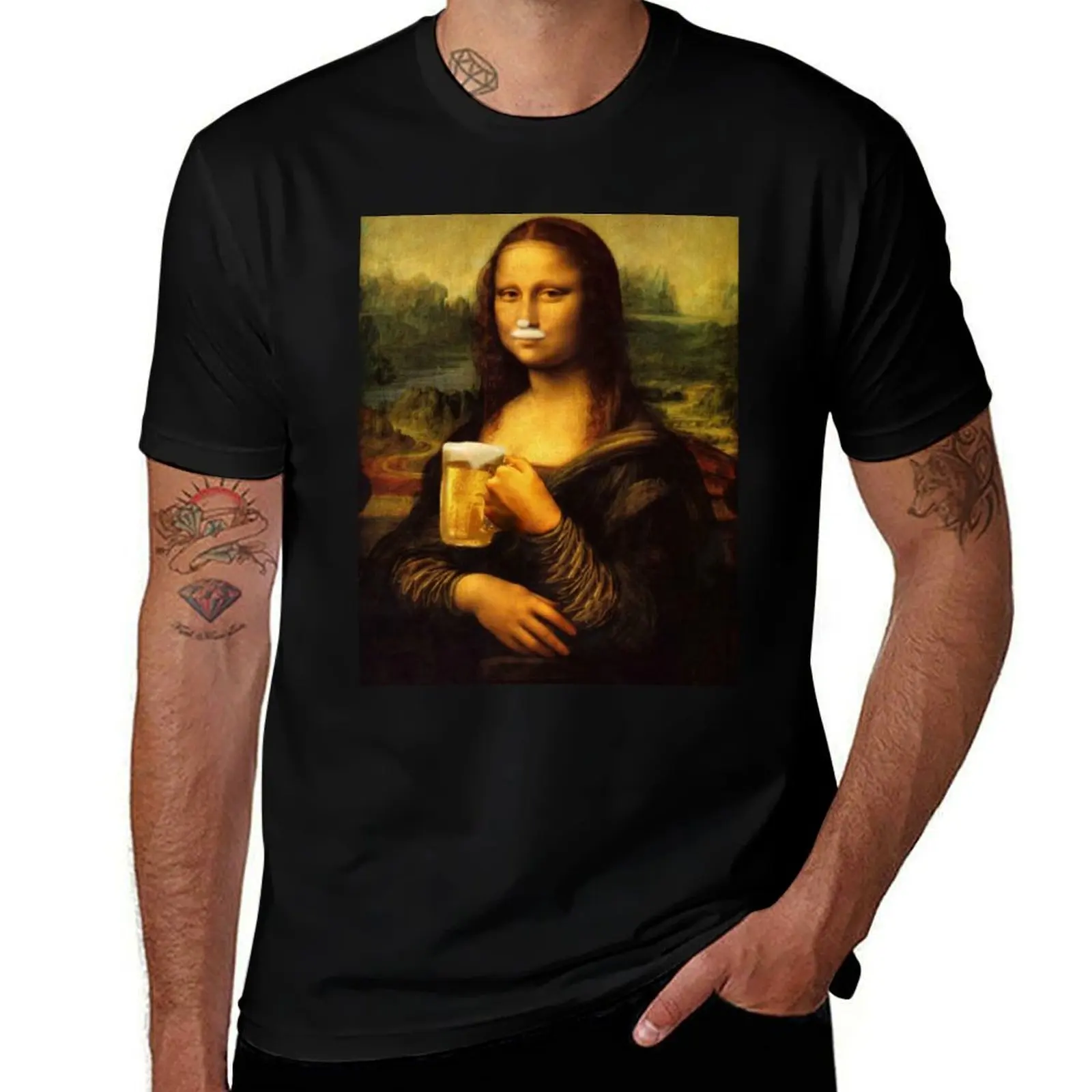 Mona Lisa tshirt beer chopp T-Shirt funny t shirts dark humor t shirts for man pack cotton essential t shirt T-shirt
Mona Lisa tshirt beer chopp T-Shirt funny t shirts dark humor t shirts for man pack cotton essential t shirt T-shirt