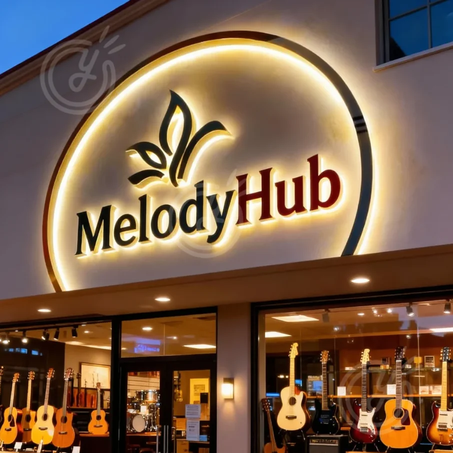3D LED вывеска с подсветкой, большие металлические буквы-логотипы, световая вывеска для бизнеса, наружная рекламная вывеска с подсветкой, логотип MelodyHub
3D LED вывеска с подсветкой, большие металлические буквы-логотипы, световая вывеска для бизнеса, наружная рекламная вывеска с подсветкой, логотип MelodyHub