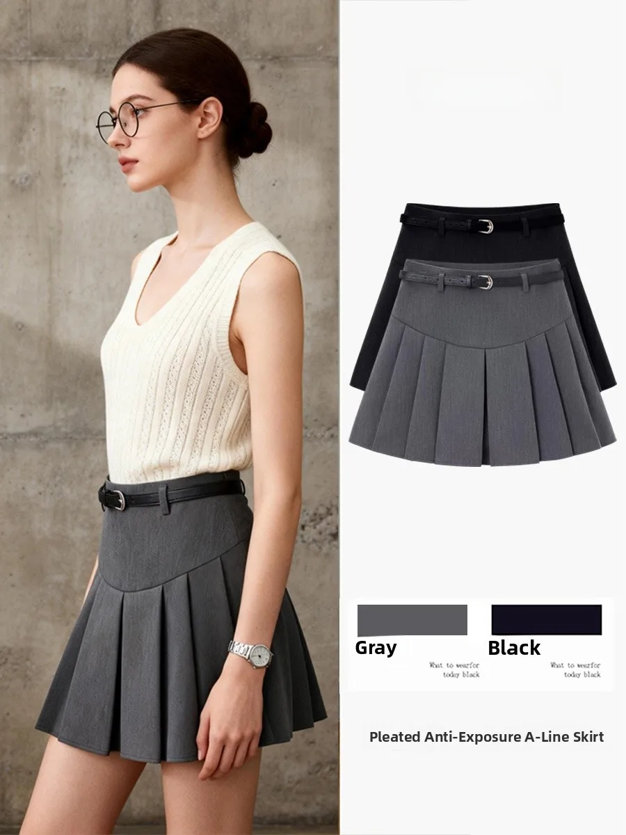 High Waist A-Line Pleated Skirt Women's Summer New Style Commute Slimming Short Skirt Polyester Fiber Zipper Closure
High Waist A-Line Pleated Skirt Women's Summer New Style Commute Slimming Short Skirt Polyester Fiber Zipper Closure
