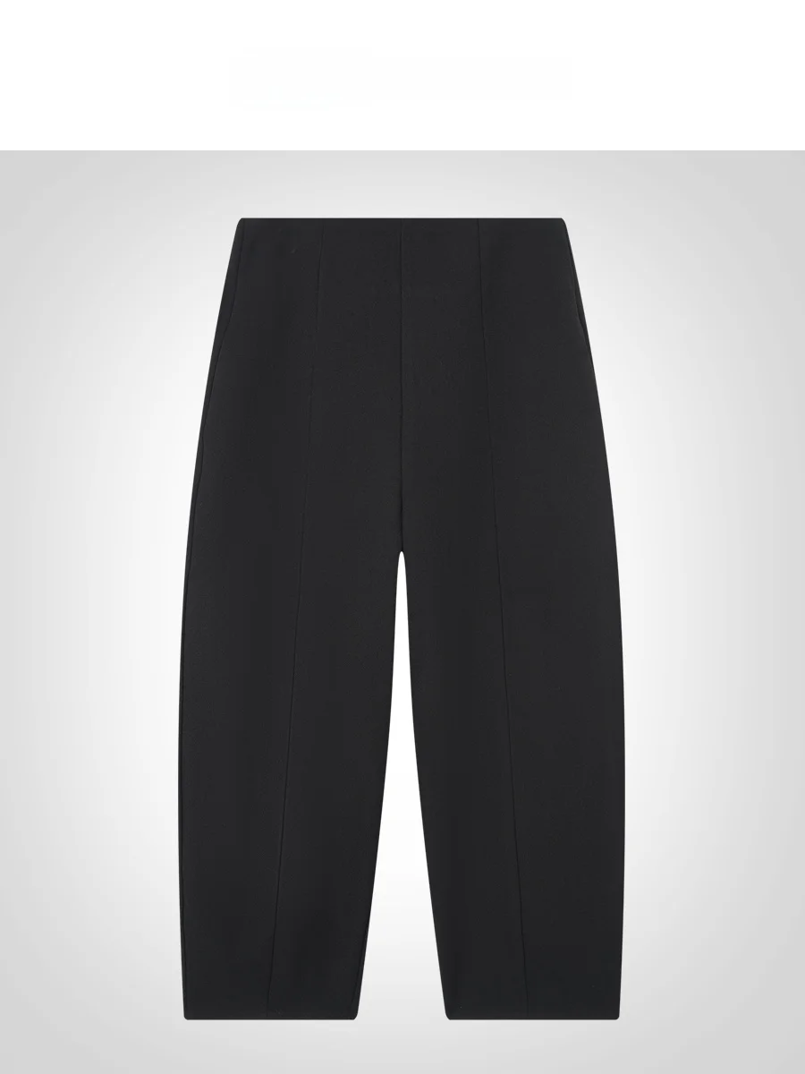 IAMCPLUS Black Eight-Foot Crescent Pants Casual Style Women's Premium Fashion Autumn Winter Natural Waist Other Fabric
IAMCPLUS Black Eight-Foot Crescent Pants Casual Style Women's Premium Fashion Autumn Winter Natural Waist Other Fabric