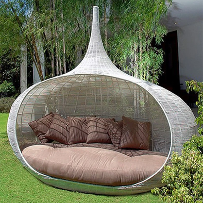 Outdoor leisure bed sofa rattan furniture outdoor canopy bed
Outdoor leisure bed sofa rattan furniture outdoor canopy bed