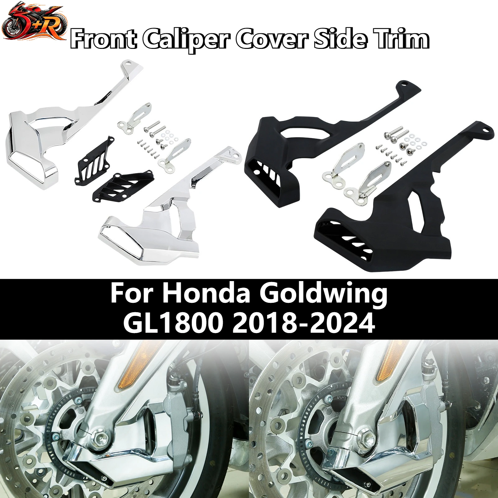 Front Caliper Cover Side Trim For Honda Goldwing GL1800 GL 1800 2018-2024 Motorcycle Front Caliper Cover Chrome DONGRAN
Front Caliper Cover Side Trim For Honda Goldwing GL1800 GL 1800 2018-2024 Motorcycle Front Caliper Cover Chrome DONGRAN