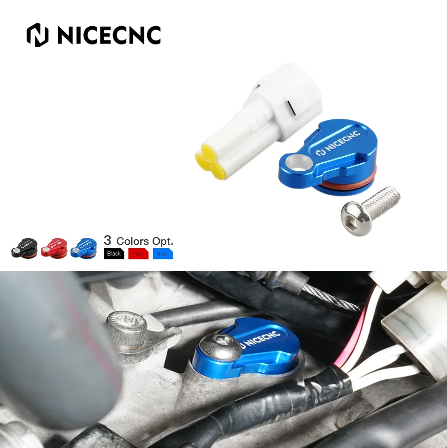 NICECNC Raptor 700 Speed Sensor Block Off Plug for Yamaha Raptor 700R YFM700 YFM700R YFZ450R Aluminum Alloy ATV Accessories
NICECNC Raptor 700 Speed Sensor Block Off Plug for Yamaha Raptor 700R YFM700 YFM700R YFZ450R Aluminum Alloy ATV Accessories