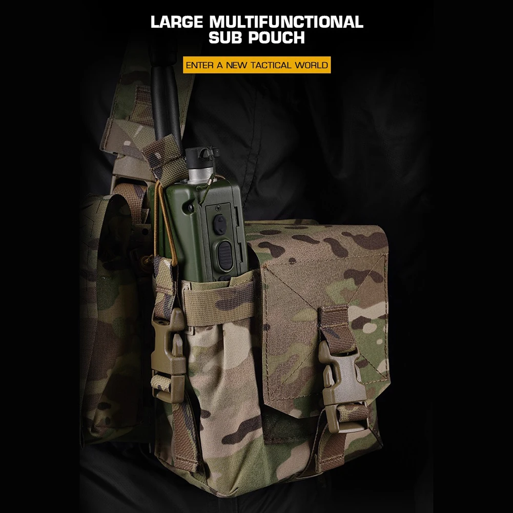 Multi-purpose Mutant Bag Hunting Magazine Pouch Airsoft Vest Plate Carrier Bag Utility Tools Storage for Duty Belt Vest
Multi-purpose Mutant Bag Hunting Magazine Pouch Airsoft Vest Plate Carrier Bag Utility Tools Storage for Duty Belt Vest