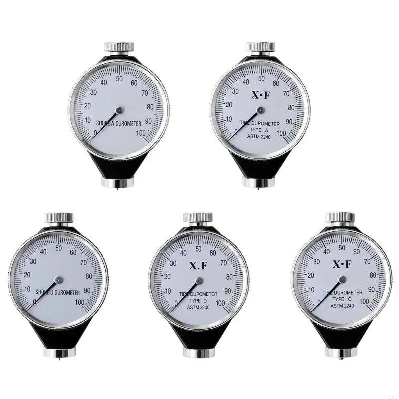 652F Rubber Tire Durometer Hardness Tester Meter Sclerometer Measurement Compatible for Processing Manufacturing Engineering
652F Rubber Tire Durometer Hardness Tester Meter Sclerometer Measurement Compatible for Processing Manufacturing Engineering
