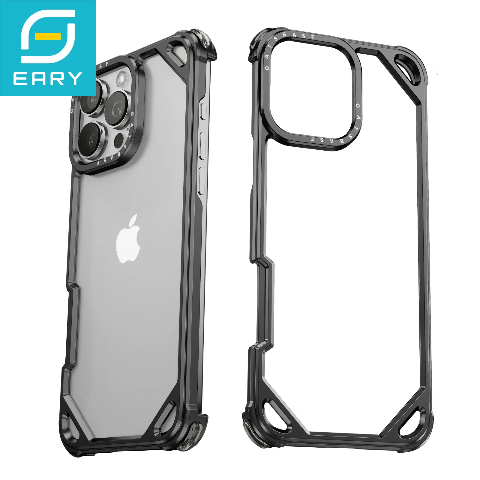 Eary Metal Frameless Phone Case for iPhone 16 Pro Max 15 Minimalist Ultra-thin Shockproof Bumper Aluminum Alloy Protective Cover
Eary Metal Frameless Phone Case for iPhone 16 Pro Max 15 Minimalist Ultra-thin Shockproof Bumper Aluminum Alloy Protective Cover