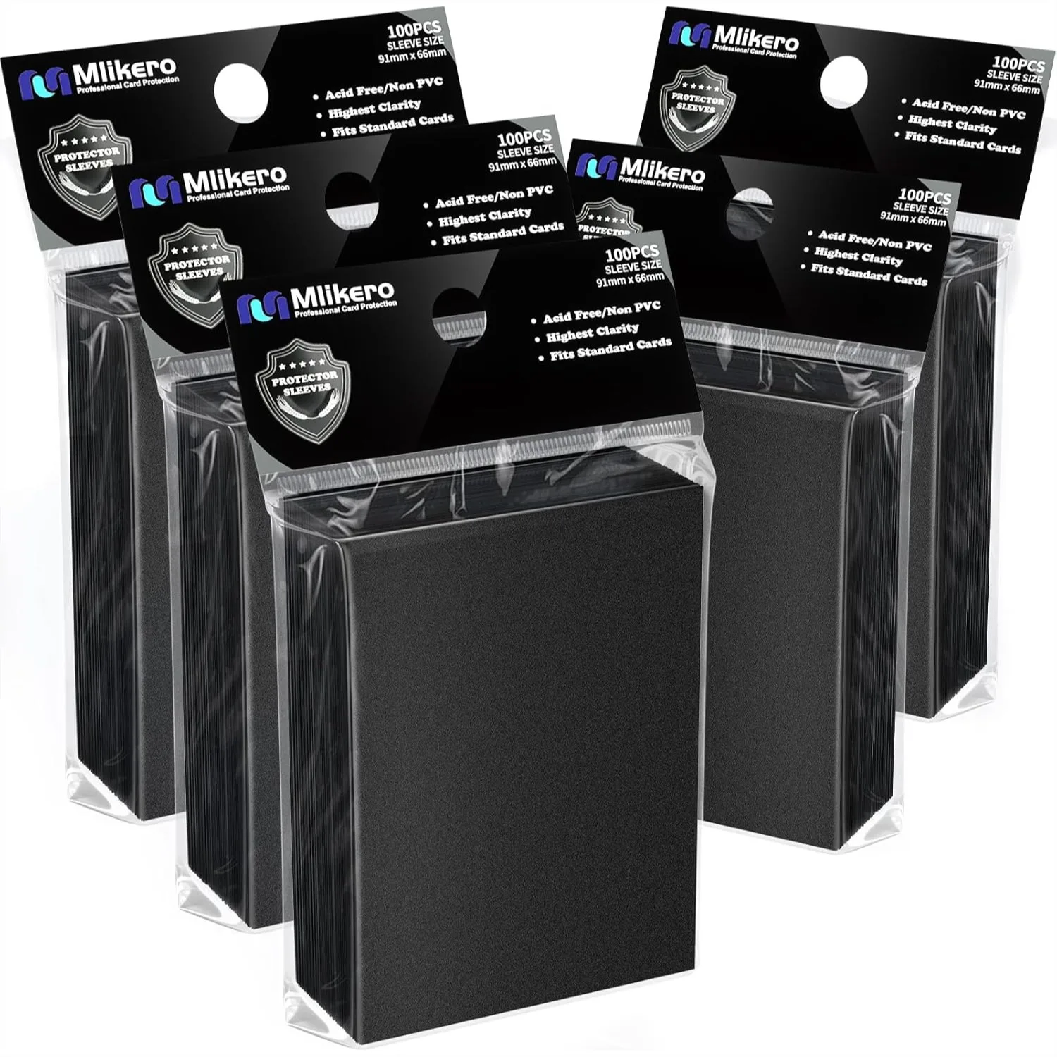 500 Count Matte Card Sleeves for Trading Cards, Fit MTG TCG Sports Cards with Clear Front
500 Count Matte Card Sleeves for Trading Cards, Fit MTG TCG Sports Cards with Clear Front