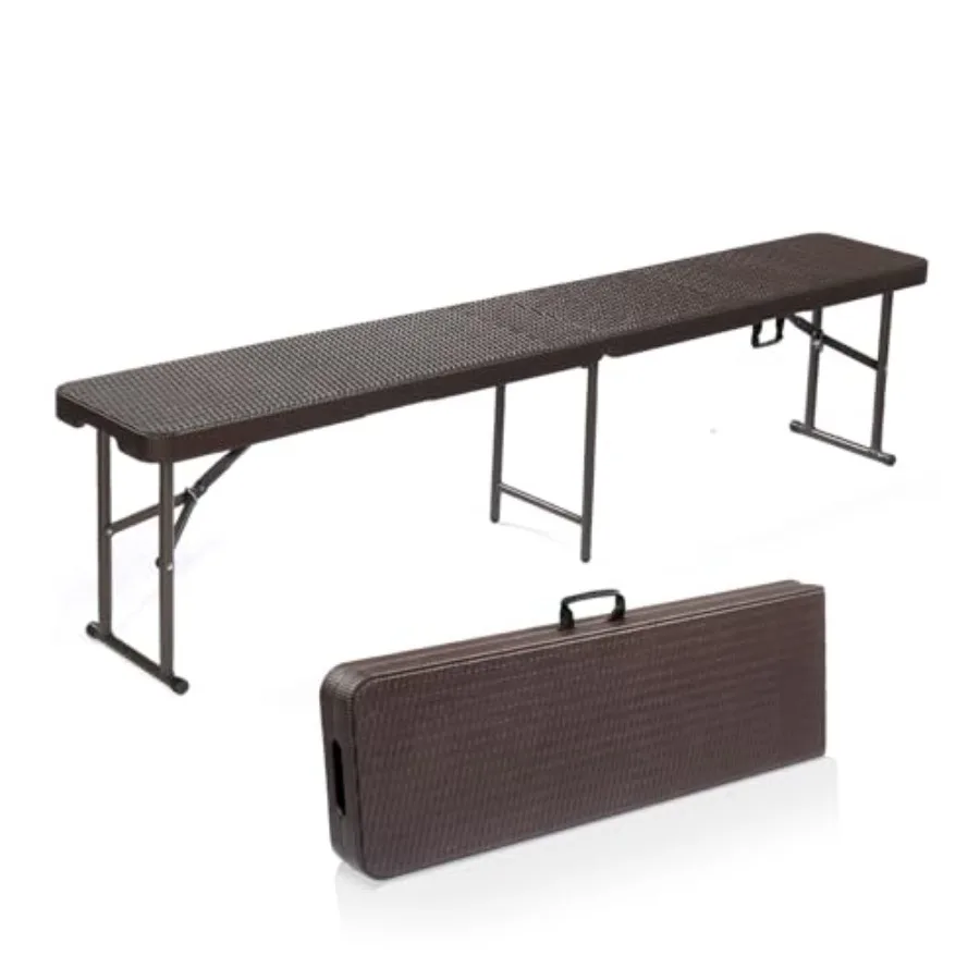 6 feet Plastic Folding Bench, Portable in/Outdoor Picnic Party Camping Dining Seat, Garden Soccer Multipurpose Entertaining Act
6 feet Plastic Folding Bench, Portable in/Outdoor Picnic Party Camping Dining Seat, Garden Soccer Multipurpose Entertaining Act