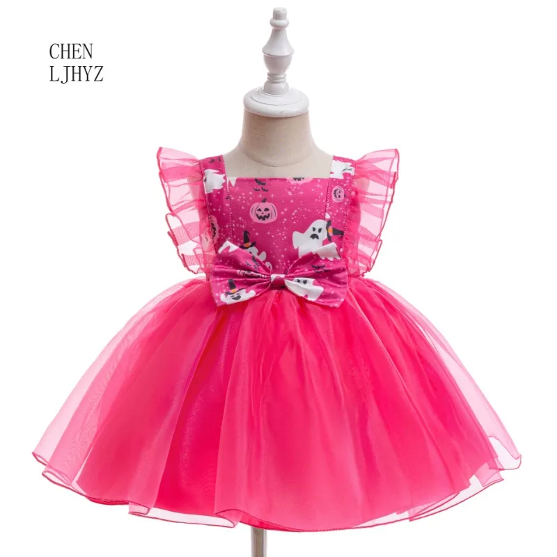 Halloween Children's Costume Witch Witch Ghost Pumpkin Costume Cosplay Girl Princess Dress Mesh
Halloween Children's Costume Witch Witch Ghost Pumpkin Costume Cosplay Girl Princess Dress Mesh
