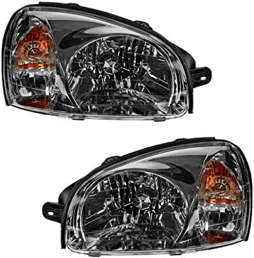 Комплект фар в сборе из 2 шт. — совместимый с Hyundai Santa Fe 2003-2006 гг. (из 7/14/2003)
Комплект фар в сборе из 2 шт. — совместимый с Hyundai Santa Fe 2003-2006 гг. (из 7/14/2003)