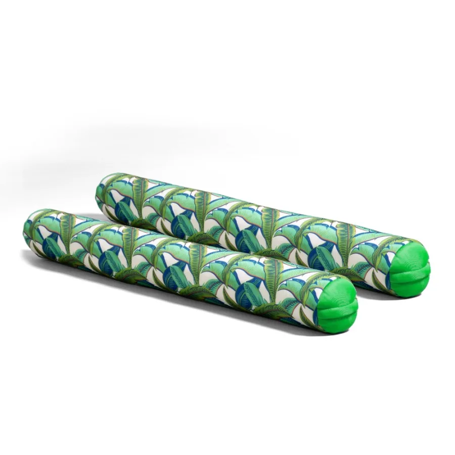 Noodle 2 Pack No Inflation Needed Pool Floats, Tropical Palm Green Double Sided Mesh, Quick Draining Fabric, Jumbo 4 feet
Noodle 2 Pack No Inflation Needed Pool Floats, Tropical Palm Green Double Sided Mesh, Quick Draining Fabric, Jumbo 4 feet