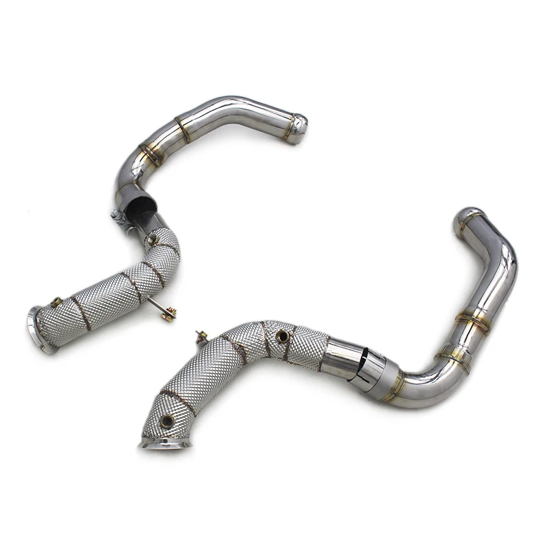 OEM Downpipe Exhaust System For Mercedes-Benz E63 AMG W213 4.0TT 2016-2023 Stainless Steel Header With Heat Shield
OEM Downpipe Exhaust System For Mercedes-Benz E63 AMG W213 4.0TT 2016-2023 Stainless Steel Header With Heat Shield