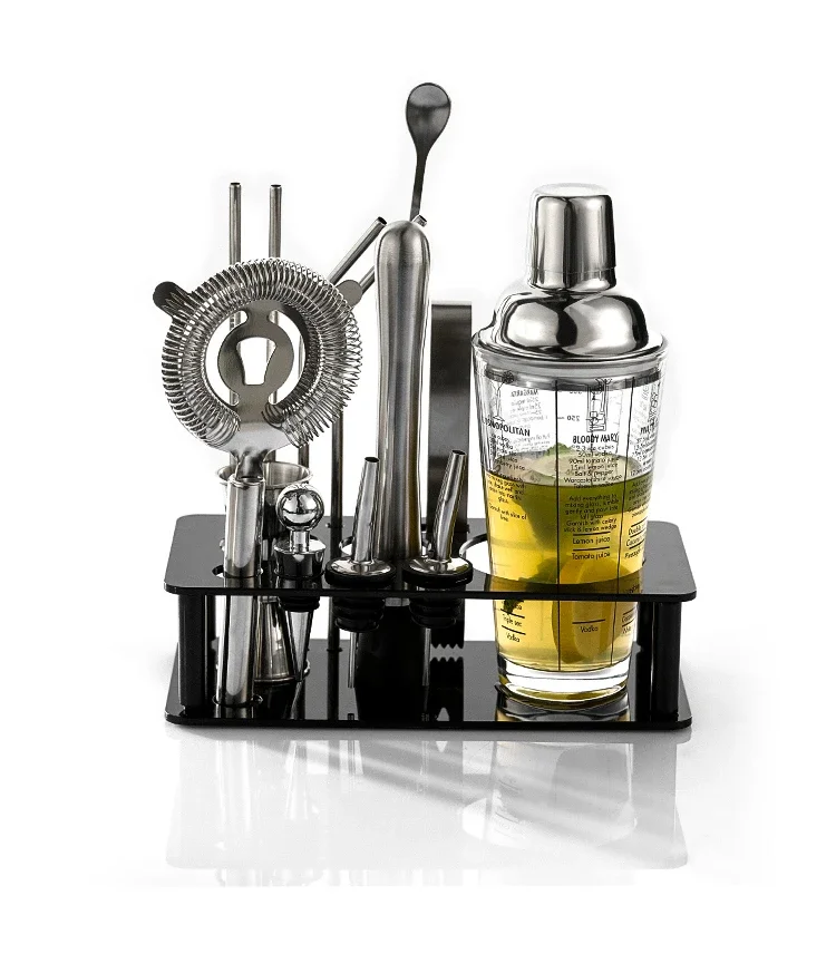 Shake Cup Stainless Steel Bartender Set Three-stage Bartending Tool Set Basic Introduction
Shake Cup Stainless Steel Bartender Set Three-stage Bartending Tool Set Basic Introduction