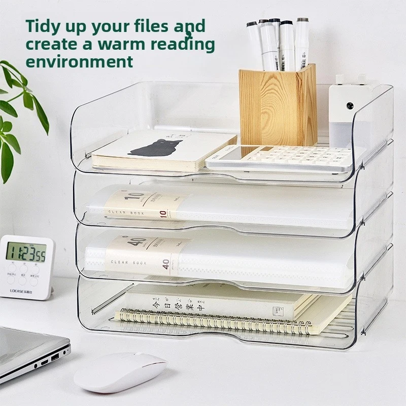 Langkes High-end Stackable Desktop File Storage Box A4 Paper Office Drawer Organizer Student Stationery Utensil Holder Letter Pa
Langkes High-end Stackable Desktop File Storage Box A4 Paper Office Drawer Organizer Student Stationery Utensil Holder Letter Pa
