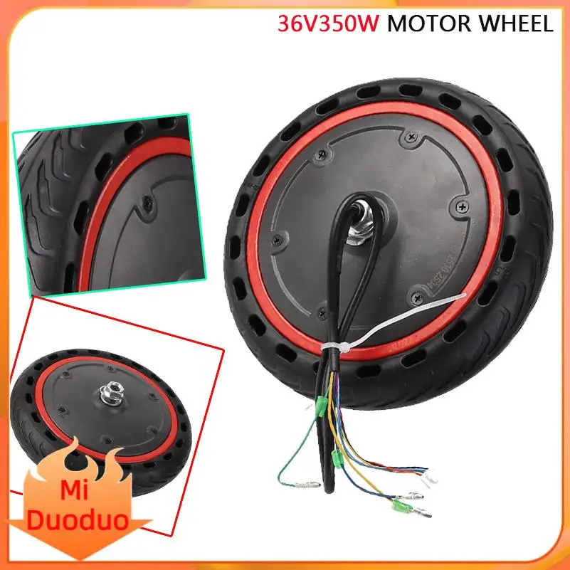 New 36V 350W solid tire with electric wheel red edge, suitable for replacing electric wheels of Xiaomi 8-inch electric scooter a
New 36V 350W solid tire with electric wheel red edge, suitable for replacing electric wheels of Xiaomi 8-inch electric scooter a