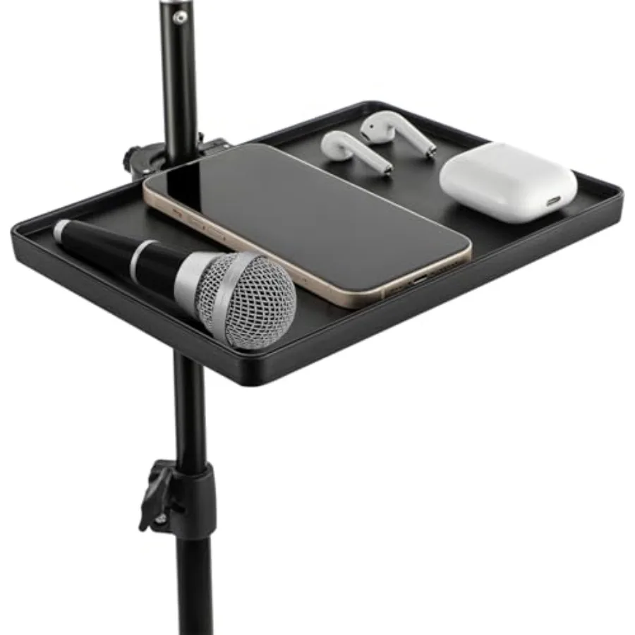 Microphone Stand Tray Universal ClampOn Rack Tray Mic Stand Holder with Strong Load Capacity Microphone Stand Shelf for Live St 
Microphone Stand Tray Universal ClampOn Rack Tray Mic Stand Holder with Strong Load Capacity Microphone Stand Shelf for Live St