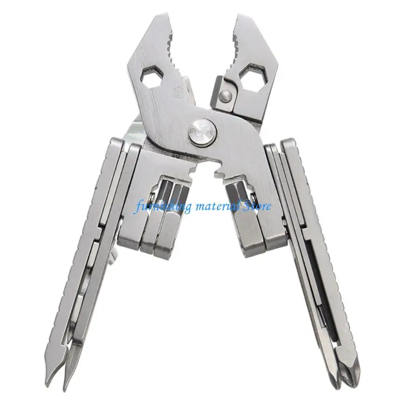 Y5GD Compact 25 in 1 Multiple Tool Stainless Steel Folding Pliers for Daily Applications
Y5GD Compact 25 in 1 Multiple Tool Stainless Steel Folding Pliers for Daily Applications
