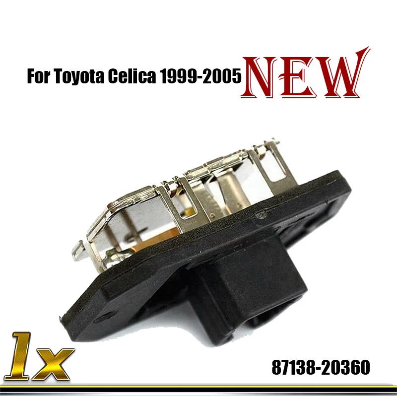 Blower Motor Resistor Regulator OE NO. 87138-20360 for Toyota Corolla Celica RU323 8713820360,87138-41020
Blower Motor Resistor Regulator OE NO. 87138-20360 for Toyota Corolla Celica RU323 8713820360,87138-41020