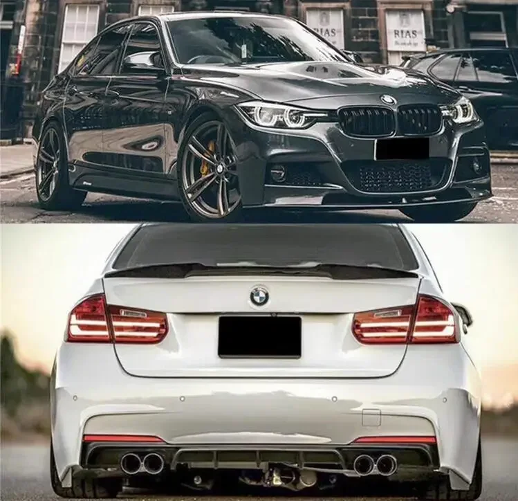 Real Carbon Fiber Front Bumper Cover Lip Rear Spoiler Trunk Lid Diffuser Side Body Skirts Kit For BMW 3 Series F30 F35 2012-2019
Real Carbon Fiber Front Bumper Cover Lip Rear Spoiler Trunk Lid Diffuser Side Body Skirts Kit For BMW 3 Series F30 F35 2012-2019