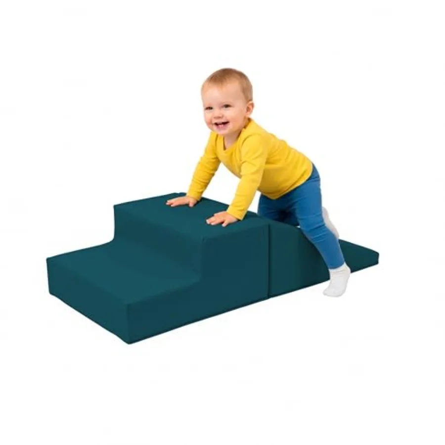 First Steps 2-Piece Playtime Step and Slide Climber Climbing Foam Block Set for Little Indoor Toddler Baby Soft Playset for to
First Steps 2-Piece Playtime Step and Slide Climber Climbing Foam Block Set for Little Indoor Toddler Baby Soft Playset for to