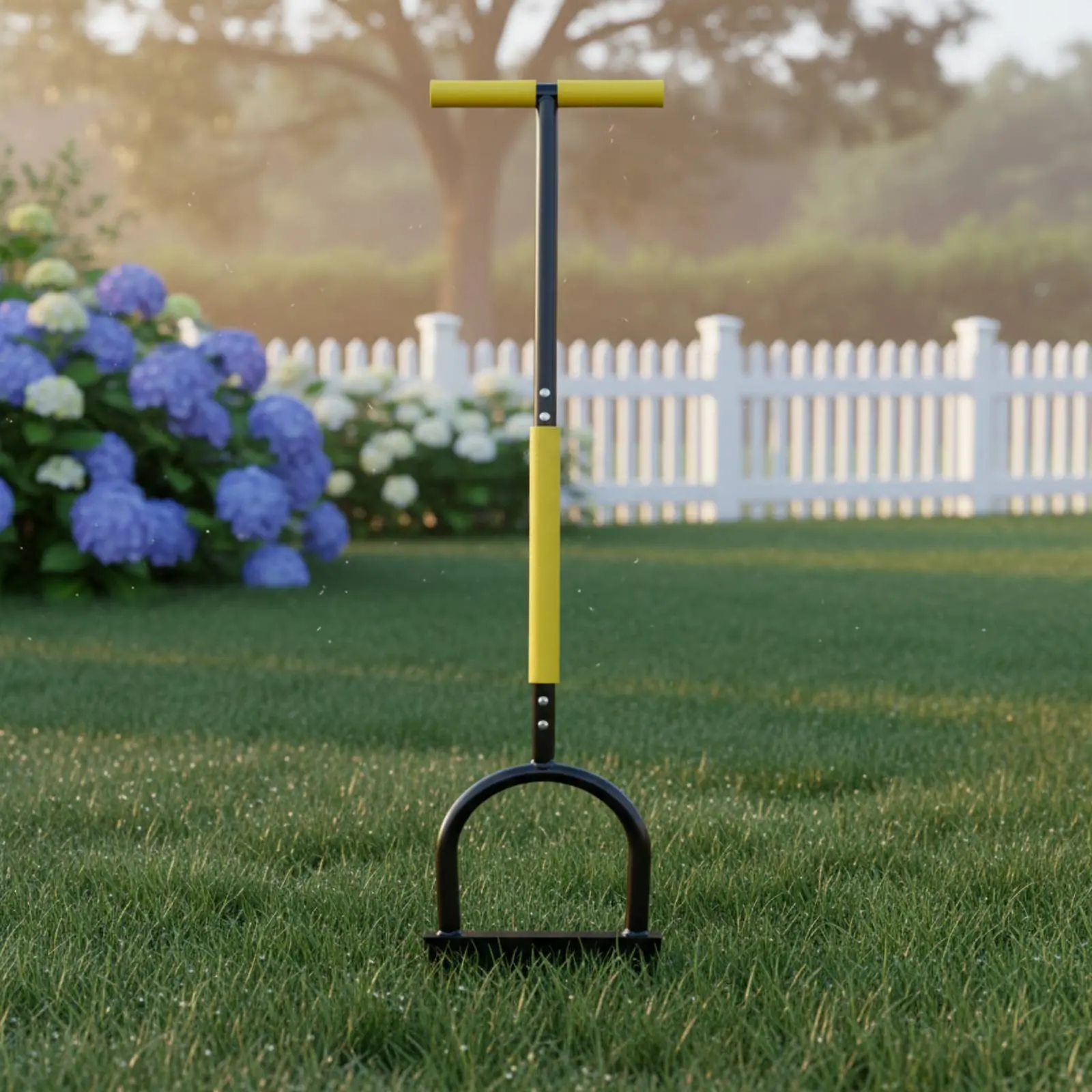 Manual Lawn Aerator Sturdy Duty Tine Cultivator Tool Long Handle Twist Tiller Reduces Spine Strain Gardening Equipment for Yard
Manual Lawn Aerator Sturdy Duty Tine Cultivator Tool Long Handle Twist Tiller Reduces Spine Strain Gardening Equipment for Yard