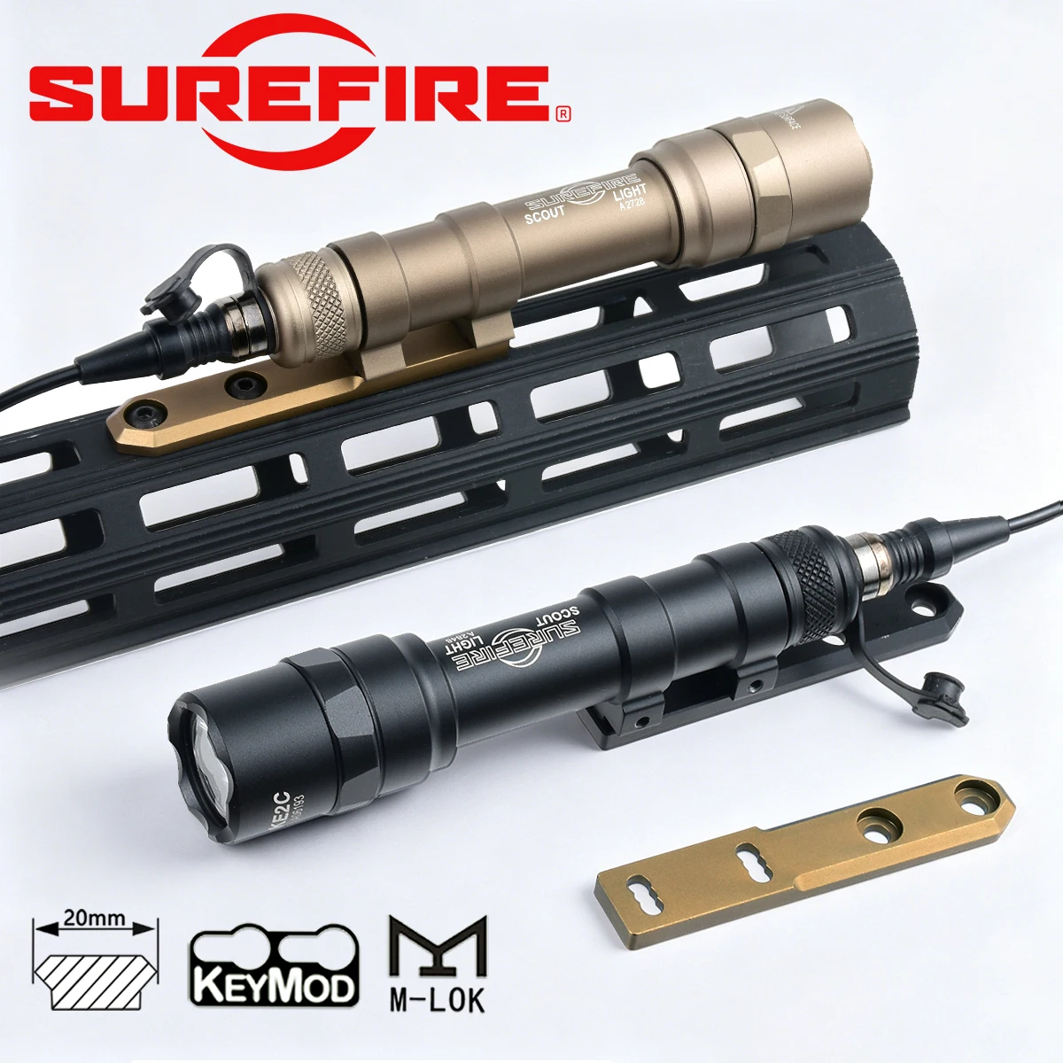 Surefire M600 M600U/M600B Powerful Flashlight with Switch Fit 20mm Rail MLOK Keymod for AR15 SF M600 Scout LED Light Torch
Surefire M600 M600U/M600B Powerful Flashlight with Switch Fit 20mm Rail MLOK Keymod for AR15 SF M600 Scout LED Light Torch