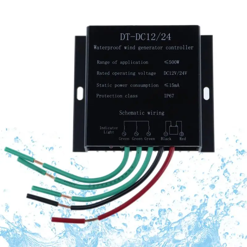 Wind Turbines Generator IP67 Waterproof Wind Charge Controller Battery Charge Efficient Controller Voltage Regulator For Wind
Wind Turbines Generator IP67 Waterproof Wind Charge Controller Battery Charge Efficient Controller Voltage Regulator For Wind