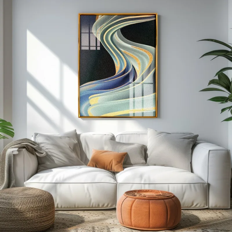 Sandstone modern simple living room decorative painting floor background wall corridor corridor entrance hanging painting light
Sandstone modern simple living room decorative painting floor background wall corridor corridor entrance hanging painting light