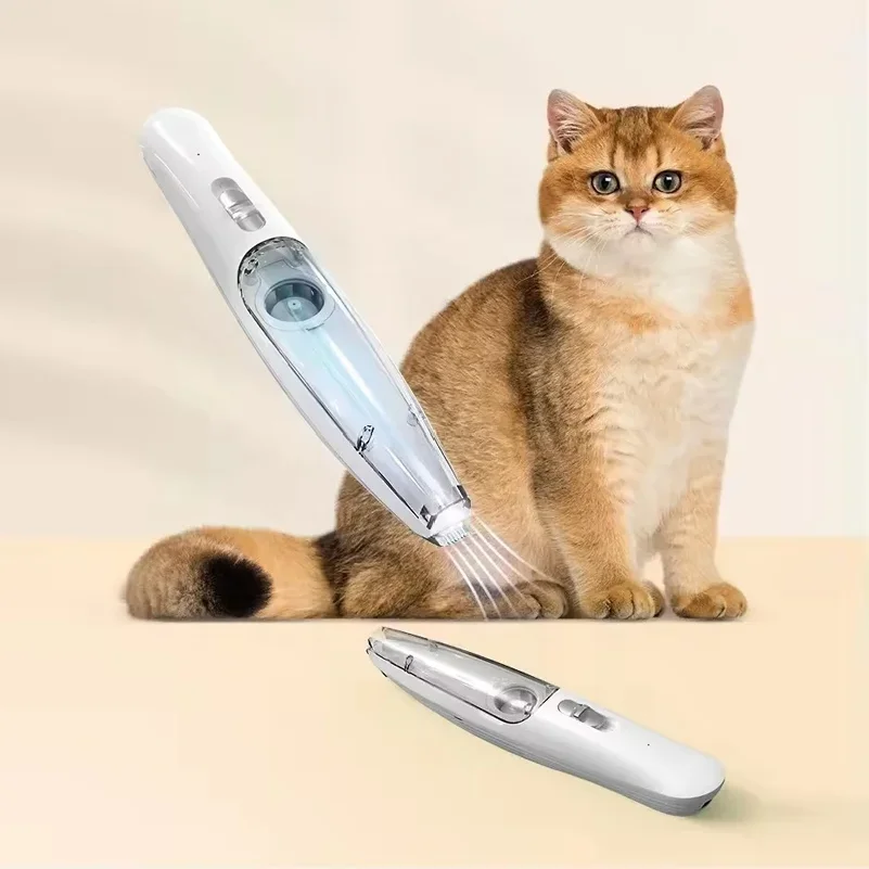 2-In-1 Hair Suction Pet Shaver, Dog Paw Trimmer, Cat Ear Trimmer, Low Noise, With Suction Electric Dog GroomerRechargeable USB
2-In-1 Hair Suction Pet Shaver, Dog Paw Trimmer, Cat Ear Trimmer, Low Noise, With Suction Electric Dog GroomerRechargeable USB