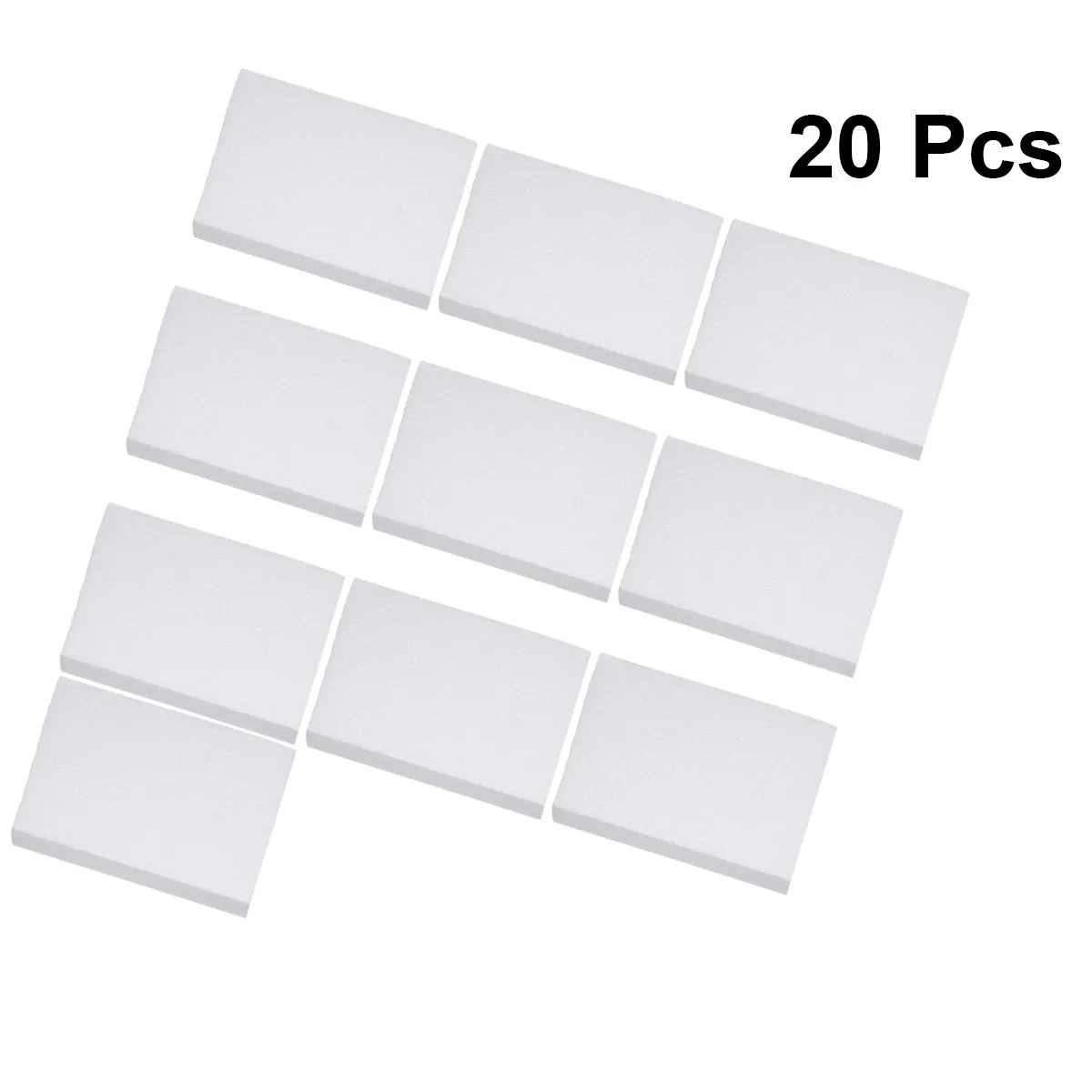 20Pcs Foam Blocks White Sheets Shockproof Anti-Pressure Packaging Fillers for Carton Protection Light Density Boards Bricks
20Pcs Foam Blocks White Sheets Shockproof Anti-Pressure Packaging Fillers for Carton Protection Light Density Boards Bricks