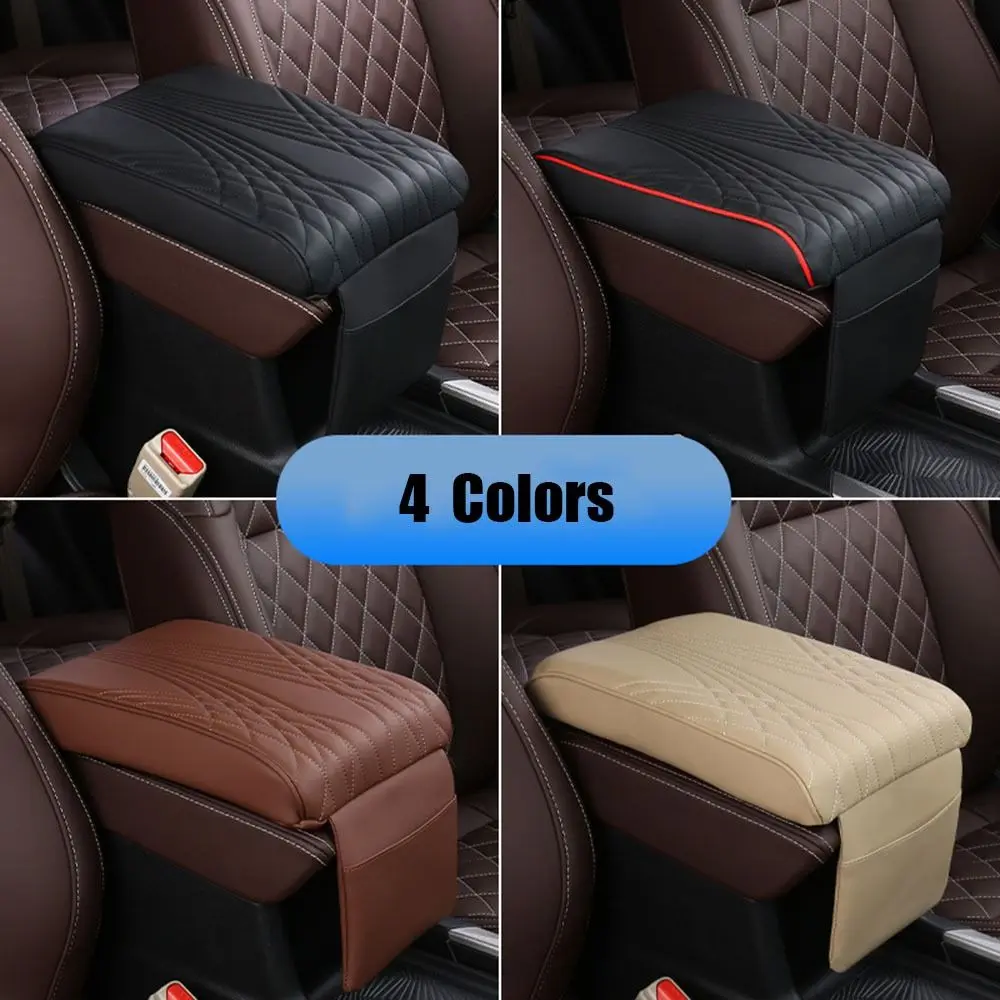 PU Leather Car Armrest Cover Memory Cotton Anti Scratch Car Armrest Pad with Storage Pocket Waterproof Soft
PU Leather Car Armrest Cover Memory Cotton Anti Scratch Car Armrest Pad with Storage Pocket Waterproof Soft