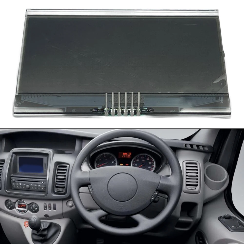 Car LCD Display For Trafic 2 X83 2010- 2016 For VDO Instrument Cluster 8201297586 Display Replacement Auto Accessories
Car LCD Display For Trafic 2 X83 2010- 2016 For VDO Instrument Cluster 8201297586 Display Replacement Auto Accessories